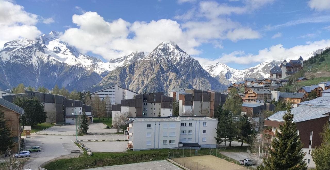 Residence Plein Sud A Cote Jandri Express, Front De Neige, Vue Splendide, Label 2 Alpes, Classe 2 Etoiles Tourisme เลส์เดอซาลป์ ภายนอก รูปภาพ